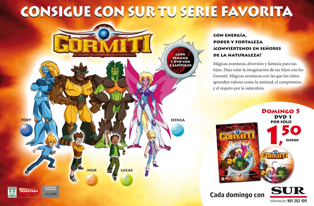 LA SERIE DE GORMITI